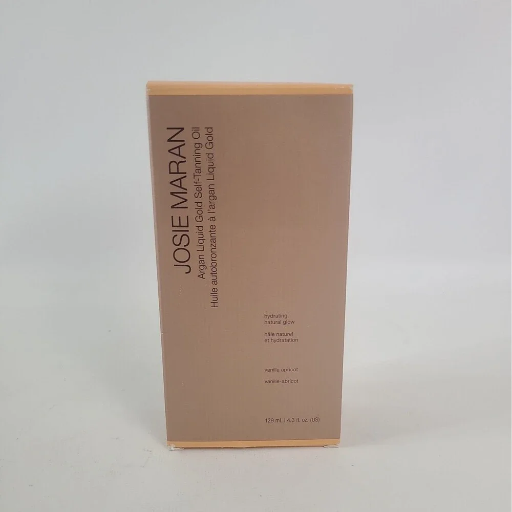 Josie Maran Argan Liquid Gold Self Tanning Oil Vanilla Apricot 4.3 oz